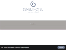 Tablet Screenshot of hotelsemeli.com